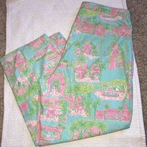 Vintage Lily Pulitzer Cropped Pants